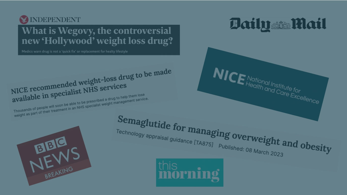 NICE RECOMMENDS WEGOVY FOR OBESITY The Weightloss Doctor NICE RECOMMENDS WEGOVY FOR OBESITY The Weightloss Doctor